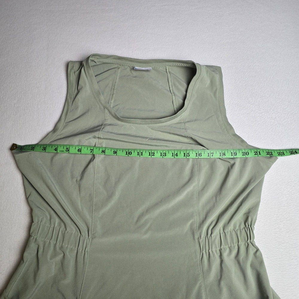 Columbia Freezer III Dress Womens XL Sage Green Sleeveless Midi Pockets AL7775 - Picture 6 of 8